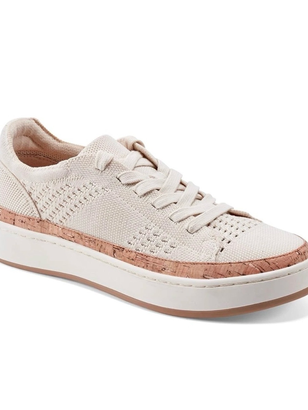 Earth Women's Knight Knit Lace-Up Sneakers